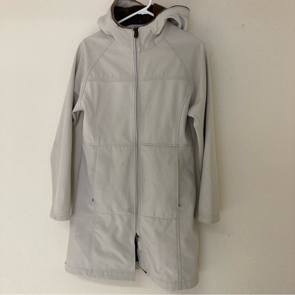 Fjall Jackets & Blazers - Fjall Beige Softshell Jacket Parka  Womens Sz S